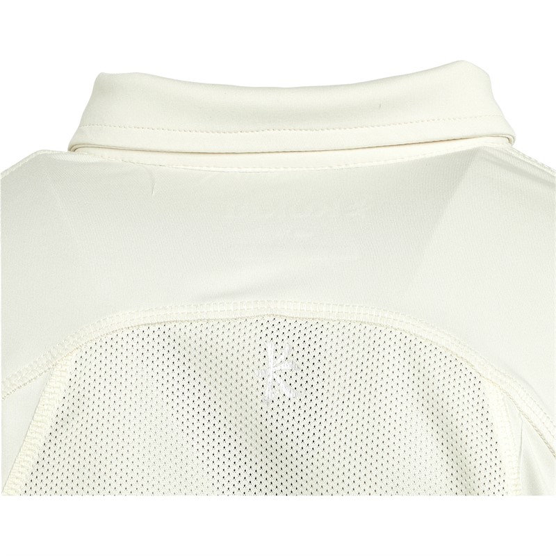 Kukri Boys Long Sleeve Cricket Jersey Ivory