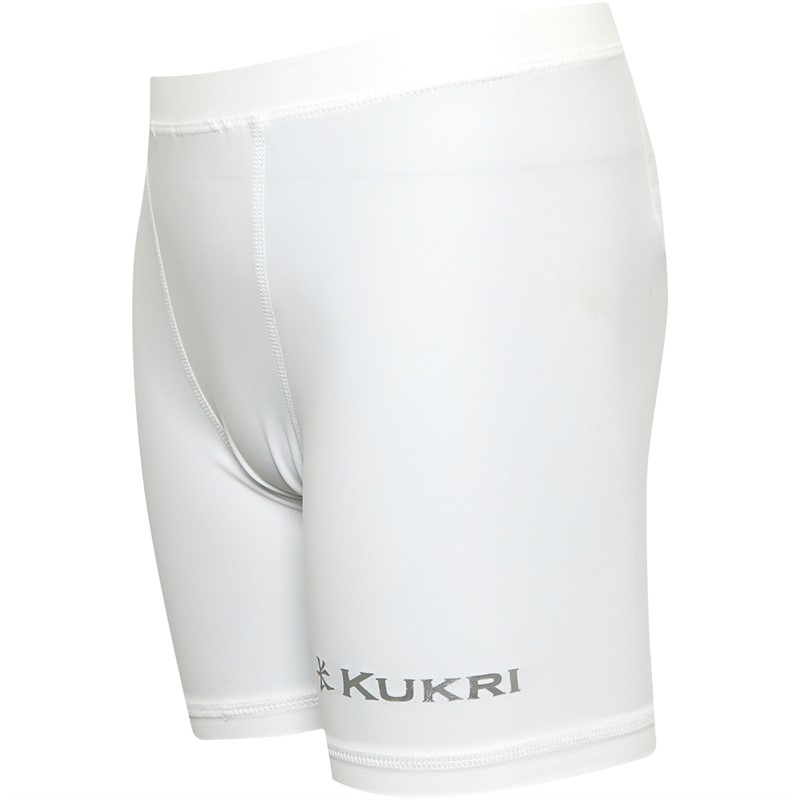 Kukri Kids Baselayer Shorts White