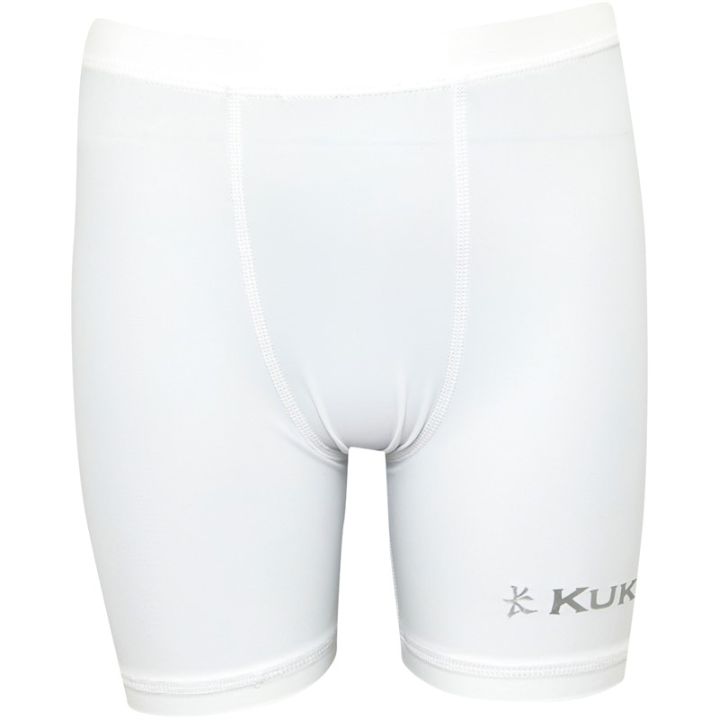 Kukri Kids Baselayer Shorts White