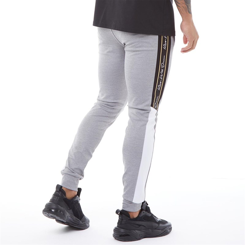 White /& Black Kings Will DreamMercier Joggers PantLight Grey Marl