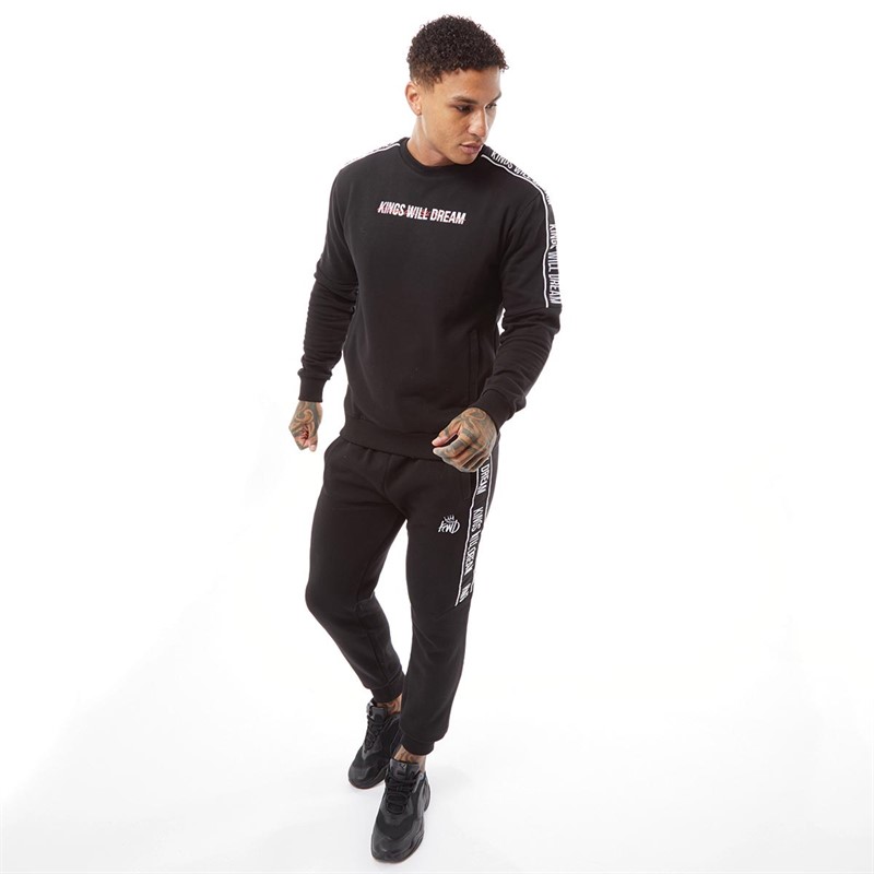 Kings Will Dream Mens Beckley Tracksuit Black