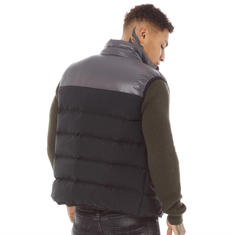 Kings Will Dream Mens Barnott Gilet Black/Ashpalt