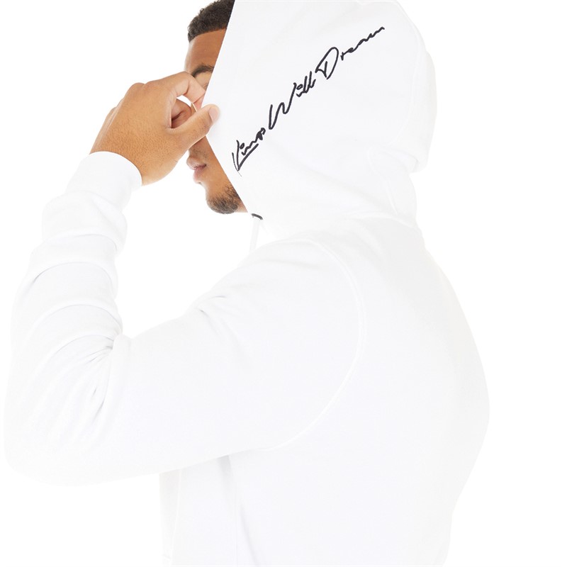 Kings Will Dream Mens Ledster Hoodie White