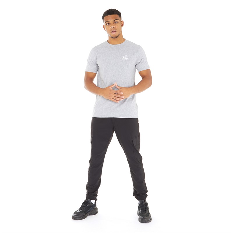 Kings Will Dream Mens Coby T-Shirt Grey Marl