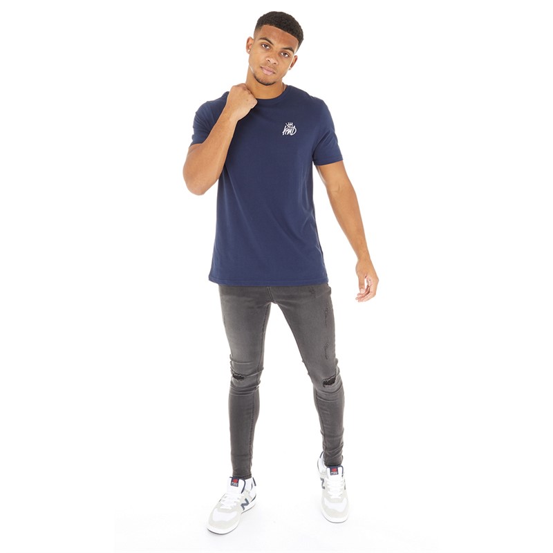 Kings Will Dream Mens Coby T-Shirt Navy