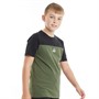 Kings Will Dream Boys Merton T-Shirt Black/Khaki