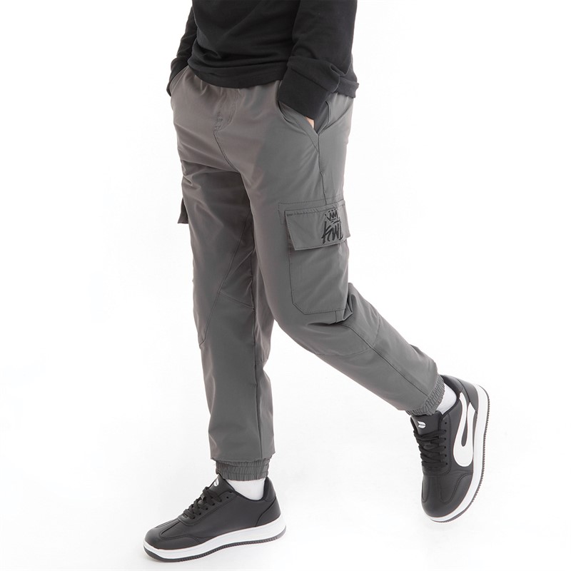 Buy Kings Will Dream Boys Waylon Cargo Pants Charcoal