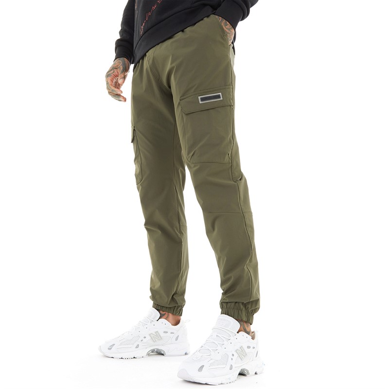 Kings Will Dream Mens Watson Cargo Pants Khaki