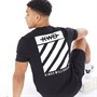 Kings Will Dream Mens Stanten T-Shirt Jet Black/Optic White
