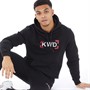 Kings Will Dream Mens Karsor OTH Hoodie Jet Black/Racing Red/Optic White