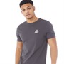 Kings Will Dream Mens Crosby 2.0 T-Shirt Asphalt/White