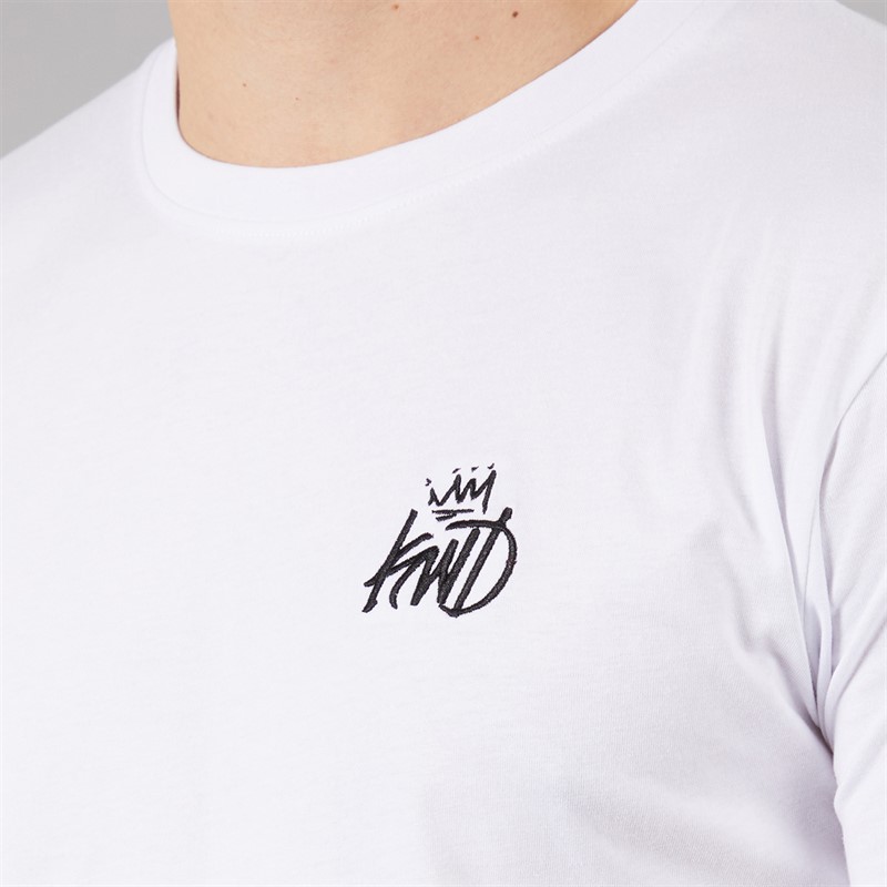 Kings Will Dream Mens Stanten T-Shirt Optic White/Jet Black