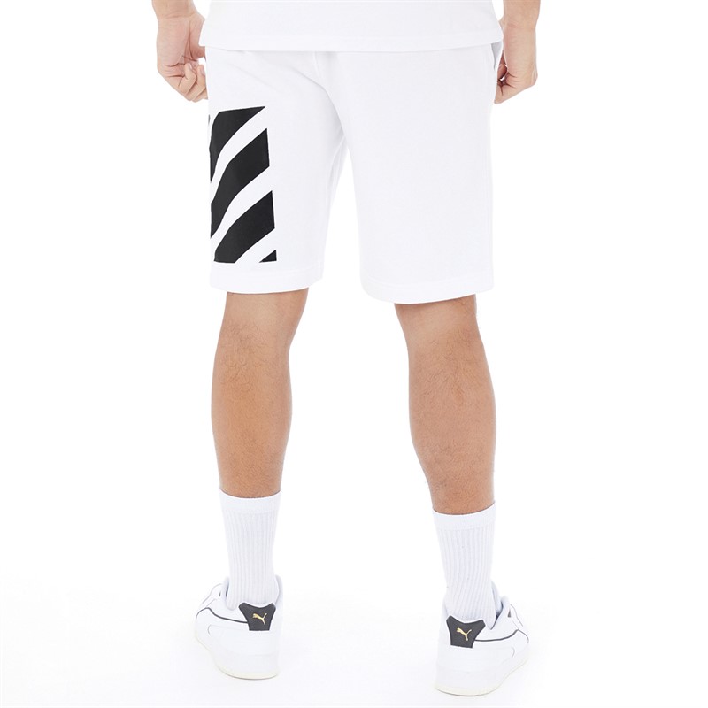 Kings Will Dream Mens Stanten Shorts Optic White/Jet Black