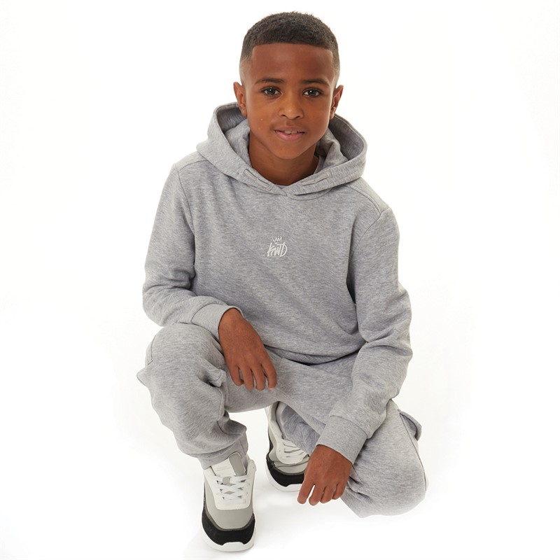 Kings Will Dream Boys Beaumor Hoodie Grey Marl