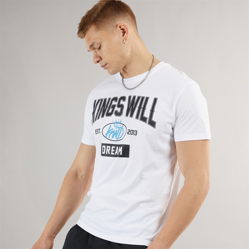 Kings Will Dream Mens Knockout T-Shirt White