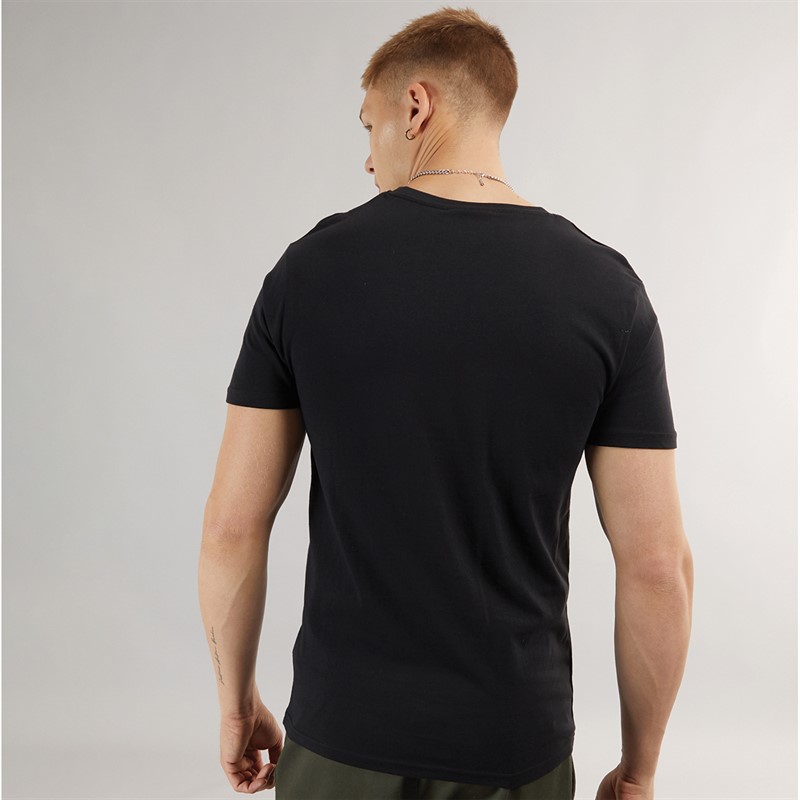 Kings Will Dream Mens Sprayed T-Shirt Black