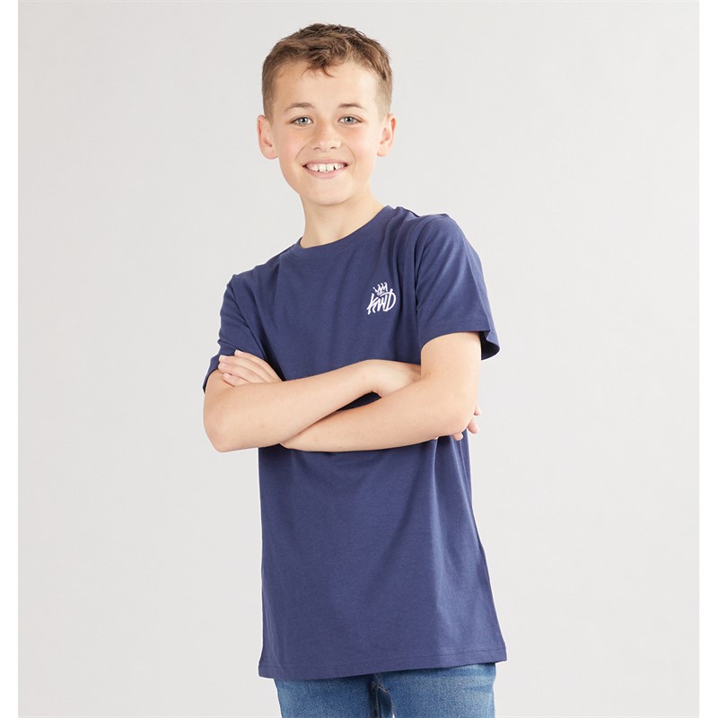 Kings Will Dream Boys Crosby T-Shirt Navy