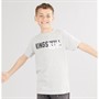 Kings Will Dream Boys Tagged T-Shirt Grey Marl