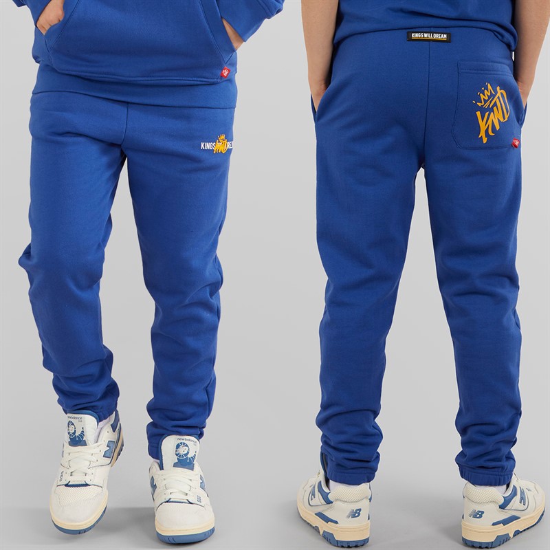 Kings Will Dream Boys Built Three Piece Tracksuit Set Blue