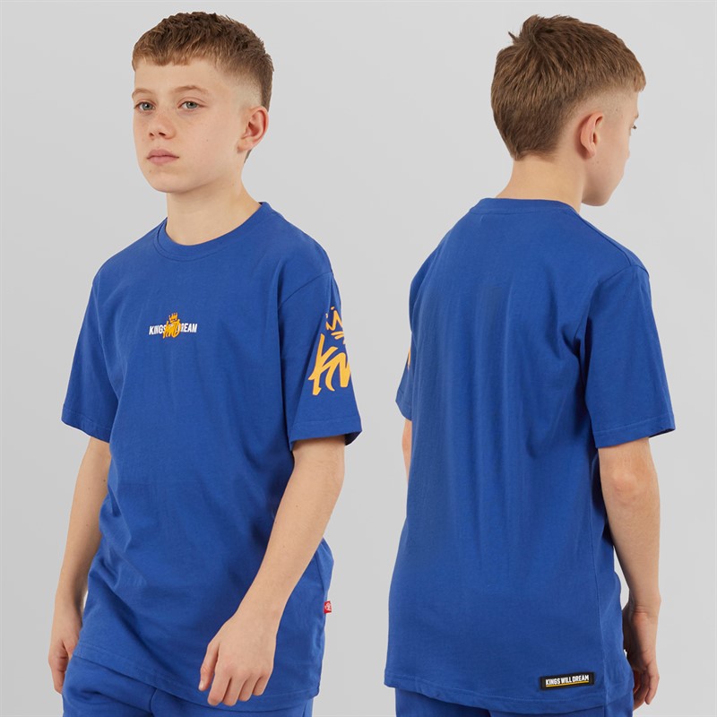 Kings Will Dream Boys Built Three Piece Tracksuit Set Blue