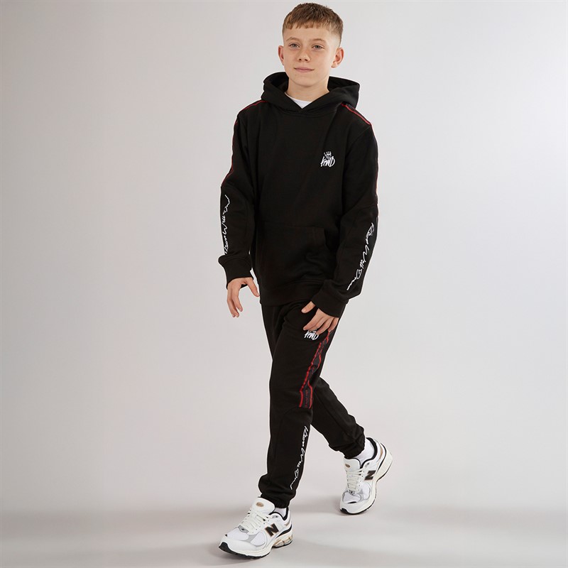 Kings Will Dream Boys Brandover Joggers Black