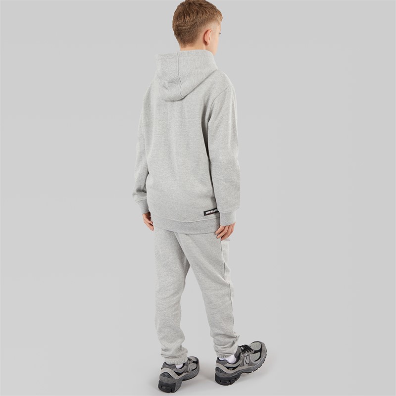 Kings Will Dream Boys Gothically Tracksuit Set Grey Marl