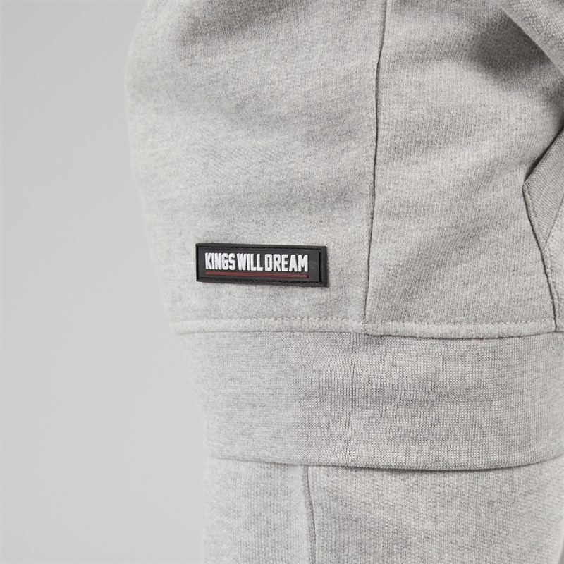 Kings Will Dream Boys Gothically Tracksuit Set Grey Marl