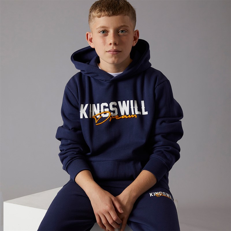 Kings Will Dream Boys Bilkie Tracksuit Set Navy