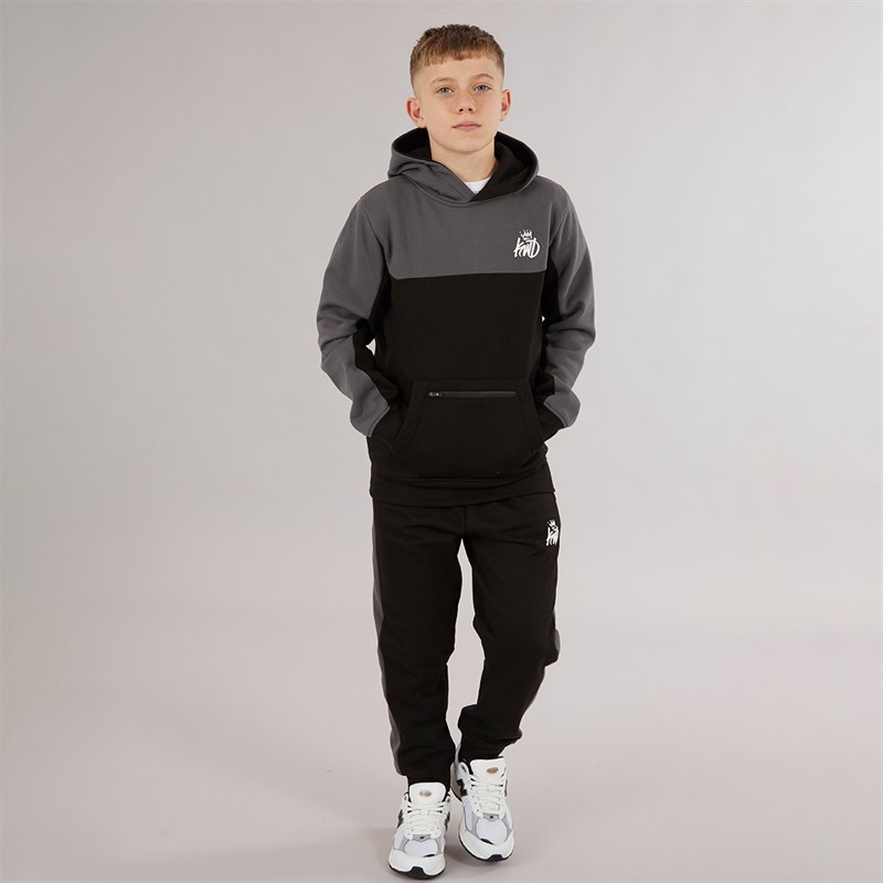 Kings Will Dream Boys Techy Tracksuit Set Black/Asphalt