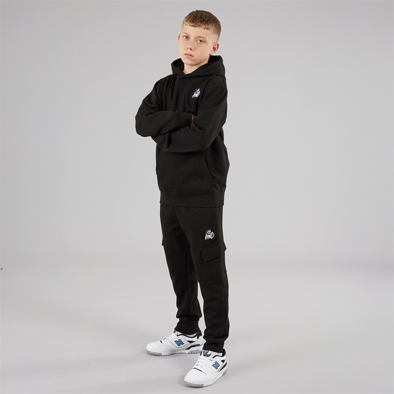 Kings Will Dream Boys Crosby Tracksuit Set Black