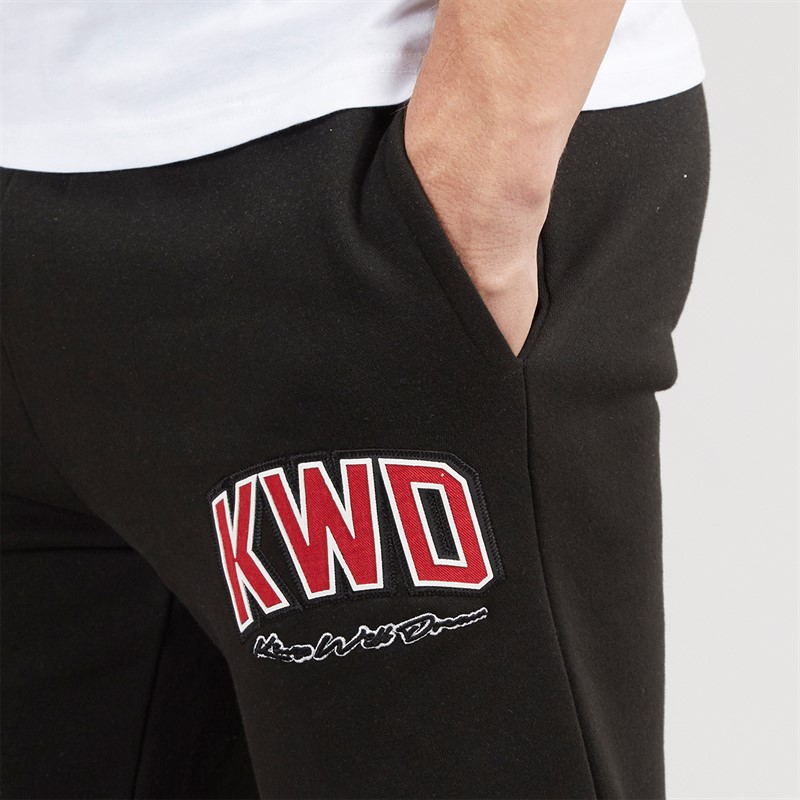 Kings Will Dream Mens Kingdome Joggers Black