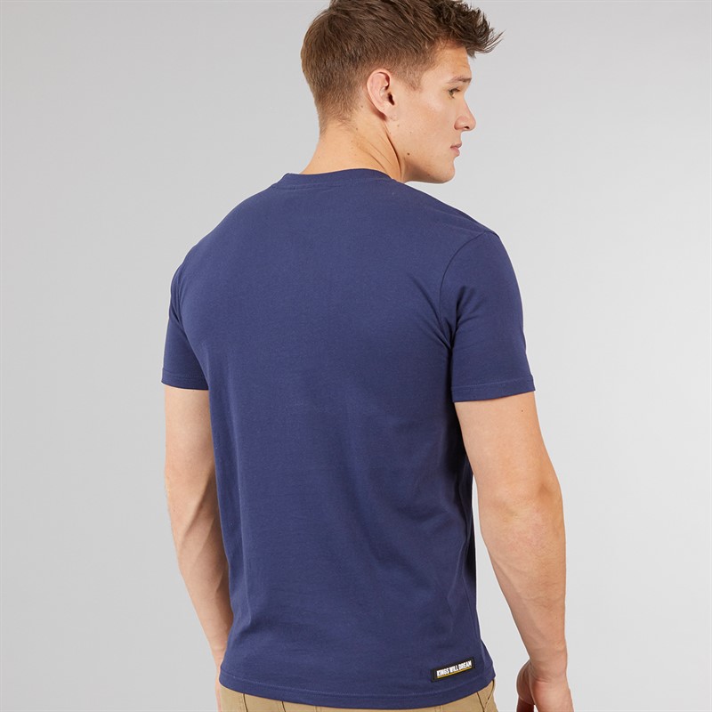 Kings Will Dream Mens Built T-Shirt Navy