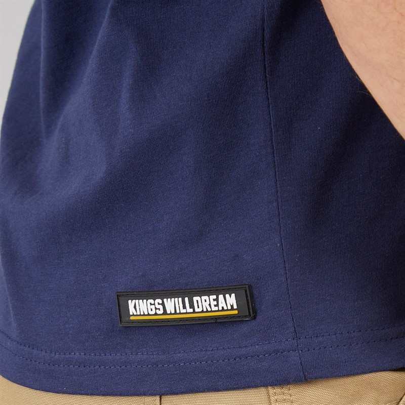 Kings Will Dream Mens Built T-Shirt Navy