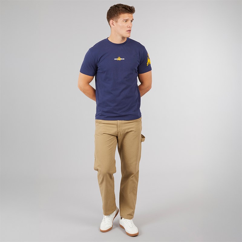 Kings Will Dream Mens Built T-Shirt Navy