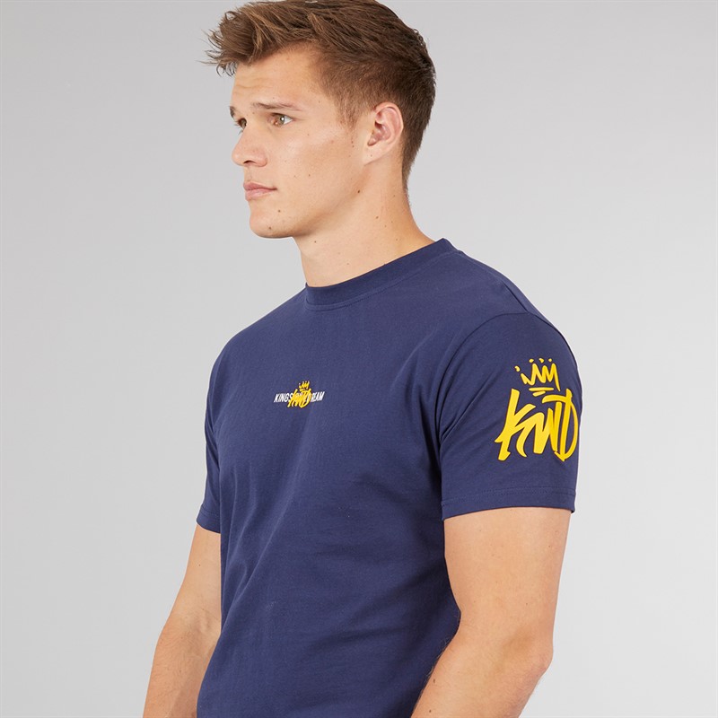 Kings Will Dream Mens Built T-Shirt Navy
