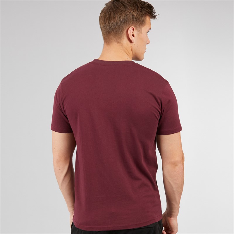 Kings Will Dream Mens Crosby T-Shirt Burgundy