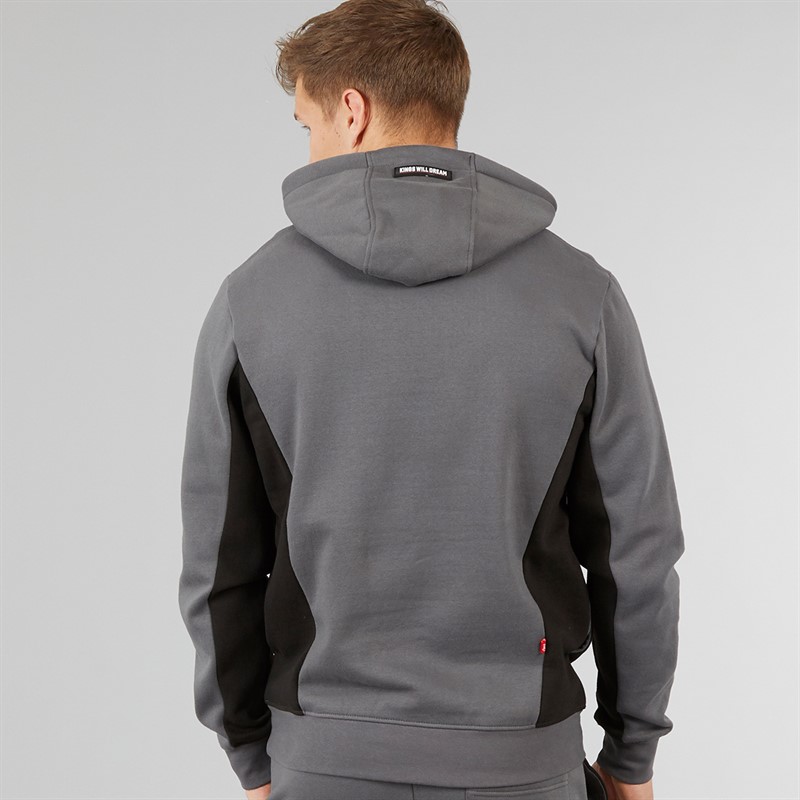 Kings Will Dream Mens Blockade Hoodie Asphalt/Black