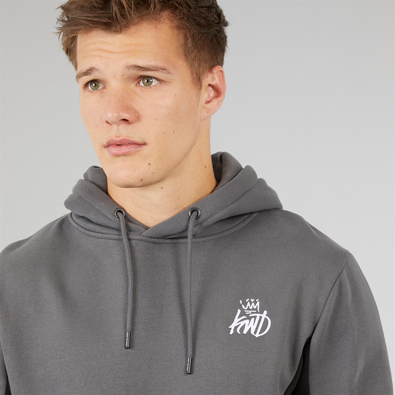 Kings Will Dream Mens Blockade Hoodie Asphalt/Black