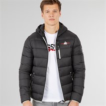 Kings Will Dream Mens Barcana Puffer Jacket Black