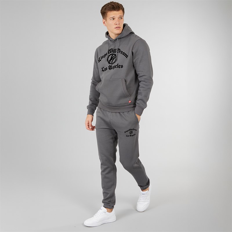 Kings Will Dream Mens Gothically Hoodie Asphalt