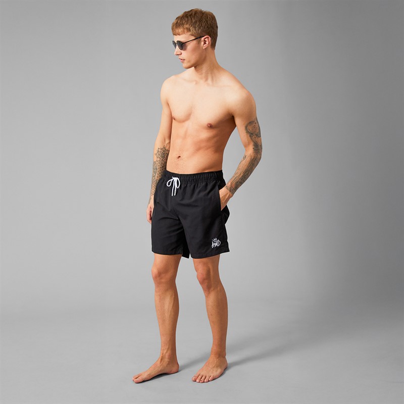 Kings Will Dream Mens Crosby Swim Shorts Black