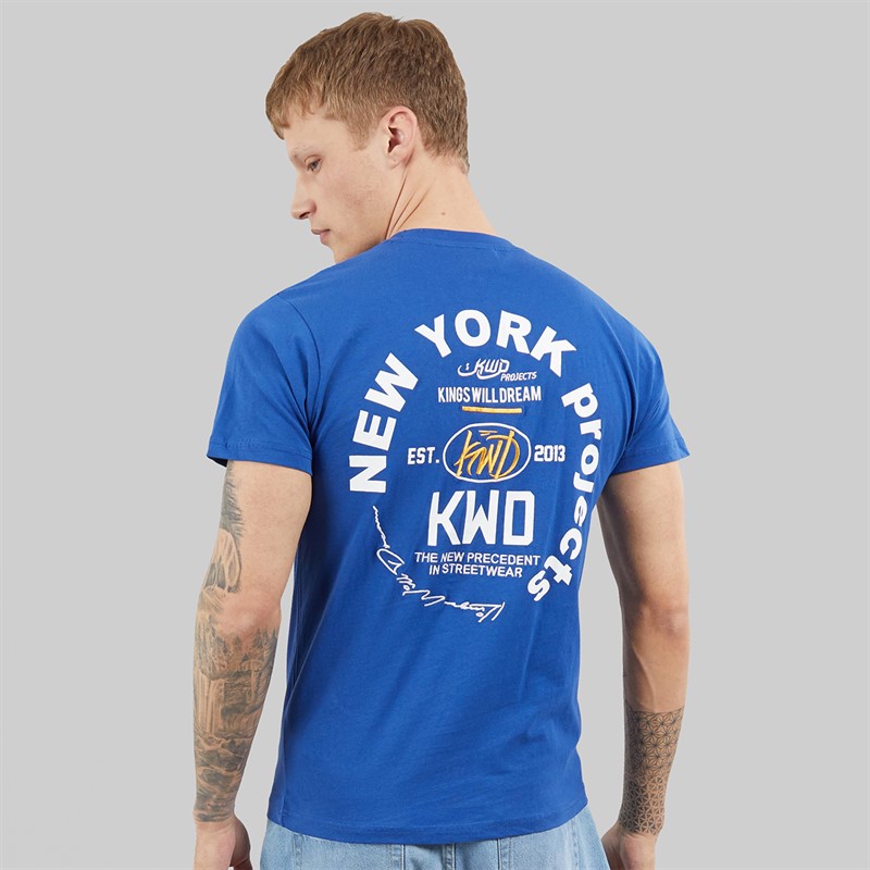 Kings Will Dream Mens Mobalot T-Shirt Blue