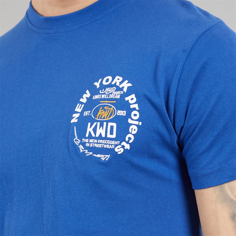 Kings Will Dream Mens Mobalot T-Shirt Blue