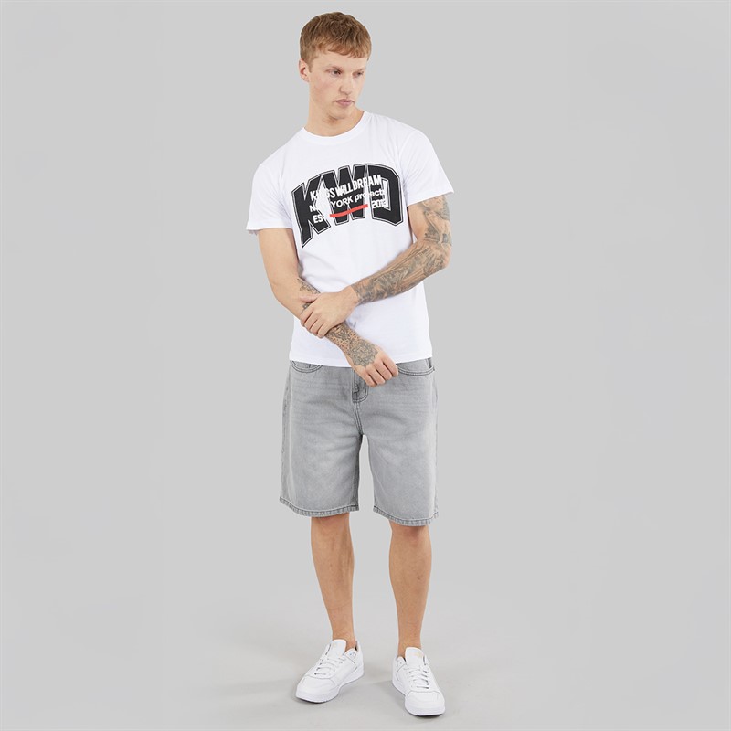 Kings Will Dream Mens Typeover T-Shirt White