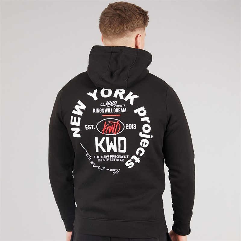 Kings Will Dream Mens Mobalot Hoodie Black