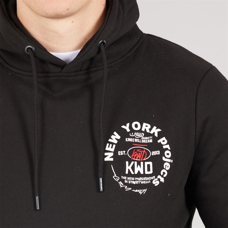 Kings Will Dream Mens Mobalot Hoodie Black