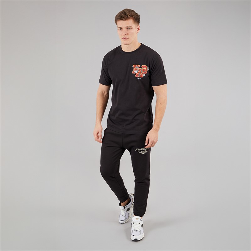 Kings Will Dream Mens Eagle Relaxed Fit T-Shirt Black