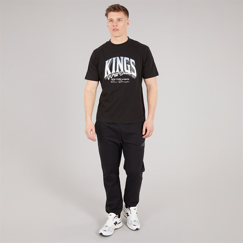 Kings Will Dream Mens Kingteam T-Shirt Black