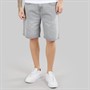 Kings Will Dream Mens Dubl Jord Relaxed Fit Denim Shorts Light Grey