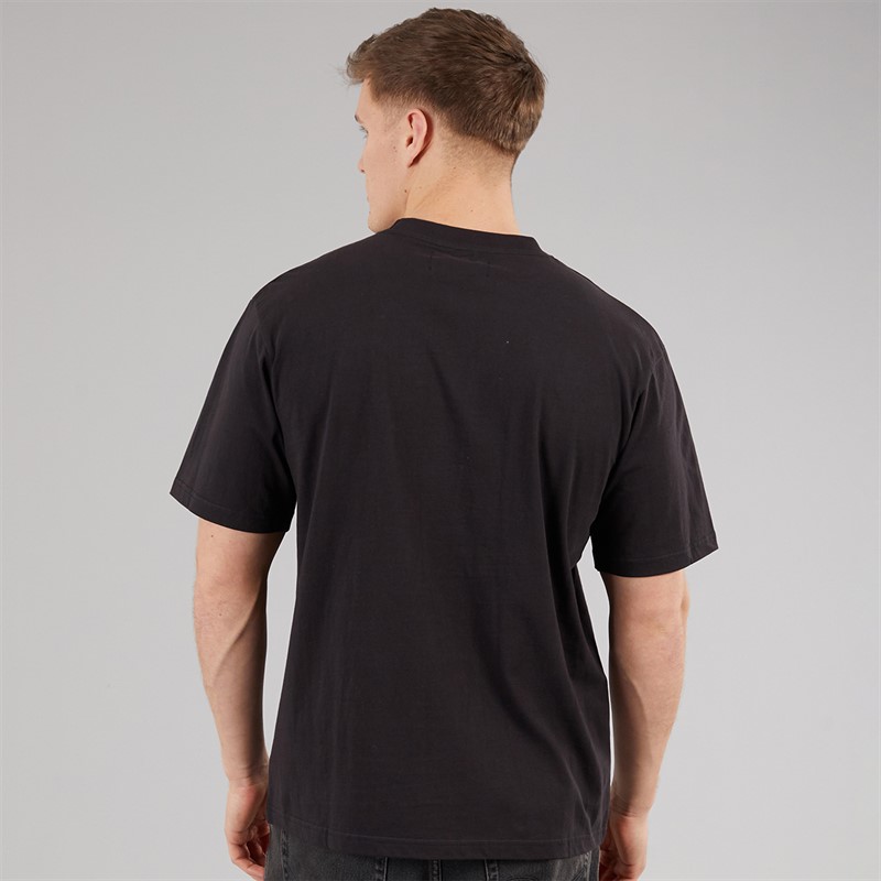 Kings Will Dream Mens Race Badge Relaxed Fit T-Shirt Black